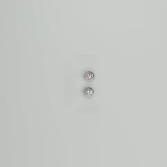 GIA Certified Solitaire Diamond Earrings and Necklace 3x 0.5 Carat G/SI1