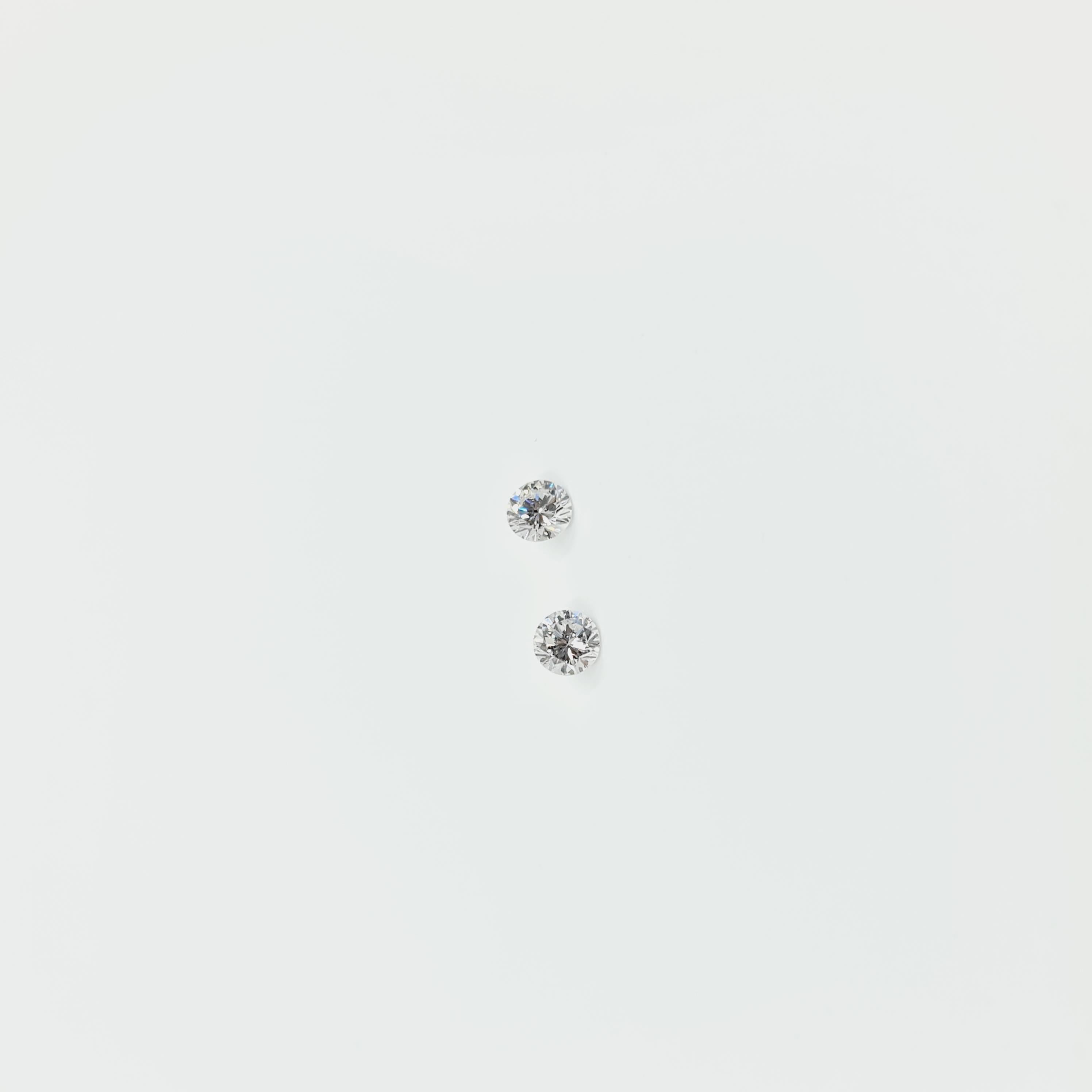 Moderne Diamant solitaire certifié GIA de 0,22 carat E/SI1, 0,21 carat E/SI1 en vente