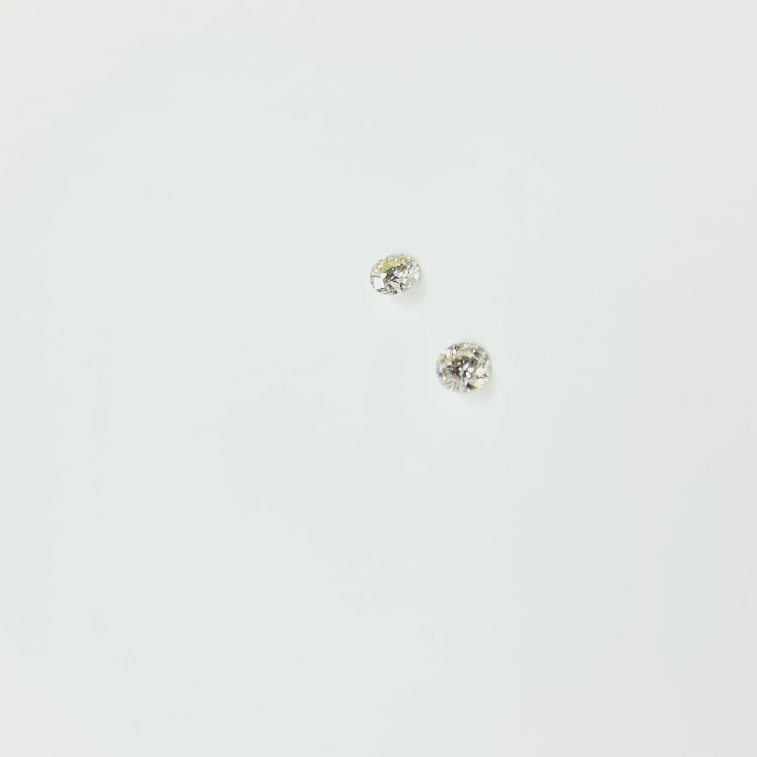 Diamant solitaire certifié GIA de 0,24 carat L/VS2, 0,24 carat O-P/SI1 en vente 4