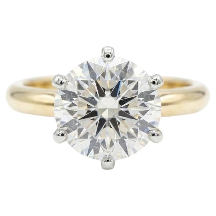 GIA Certified Tiffany 
Co. 1.80 Carat Diamond Solitaire Engagement Ring E/VS2 For Sale