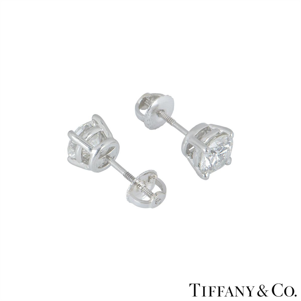 tiffany diamond studs