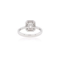 GIA Certified White Diamond and Argyle Pink Diamond in Platinum Engagement Ring