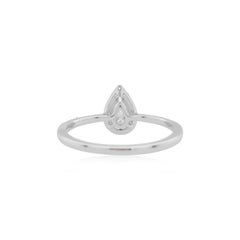 GIA Certified White Diamond Green Diamond 18K Gold Wedding Ring