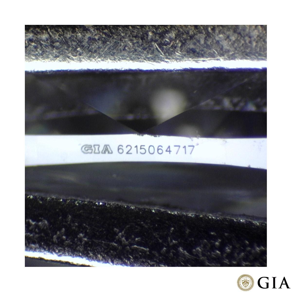 GIA-zertifizierter Weißgold-Diamantring mit Kissenschliff 1,66 Karat I/VS1 im Angebot 1
