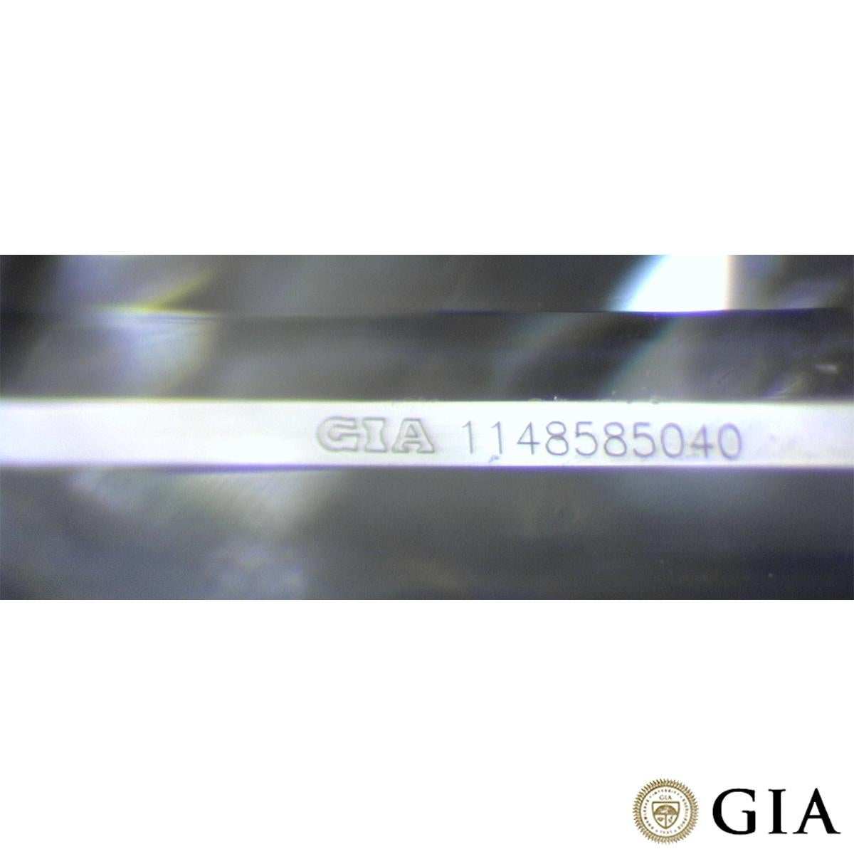 Bague en or blanc certifiée GIA avec diamant taille émeraude de 1,00 carat F/VS1 Neuf - En vente à London, GB