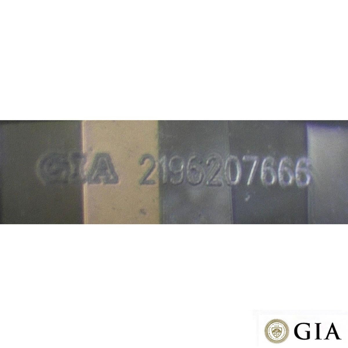 GIA-zertifizierter Weißgold-Diamantring mit rundem Brillantschliff 1,50 Karat F/SI1 Damen im Angebot
