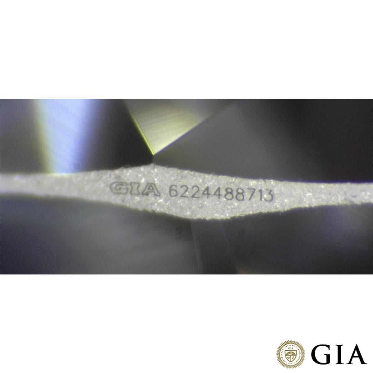 GIA-zertifizierter Gelbgoldring mit rundem Diamanten im Brillantschliff 1,57 Karat G/VS2 Damen im Angebot