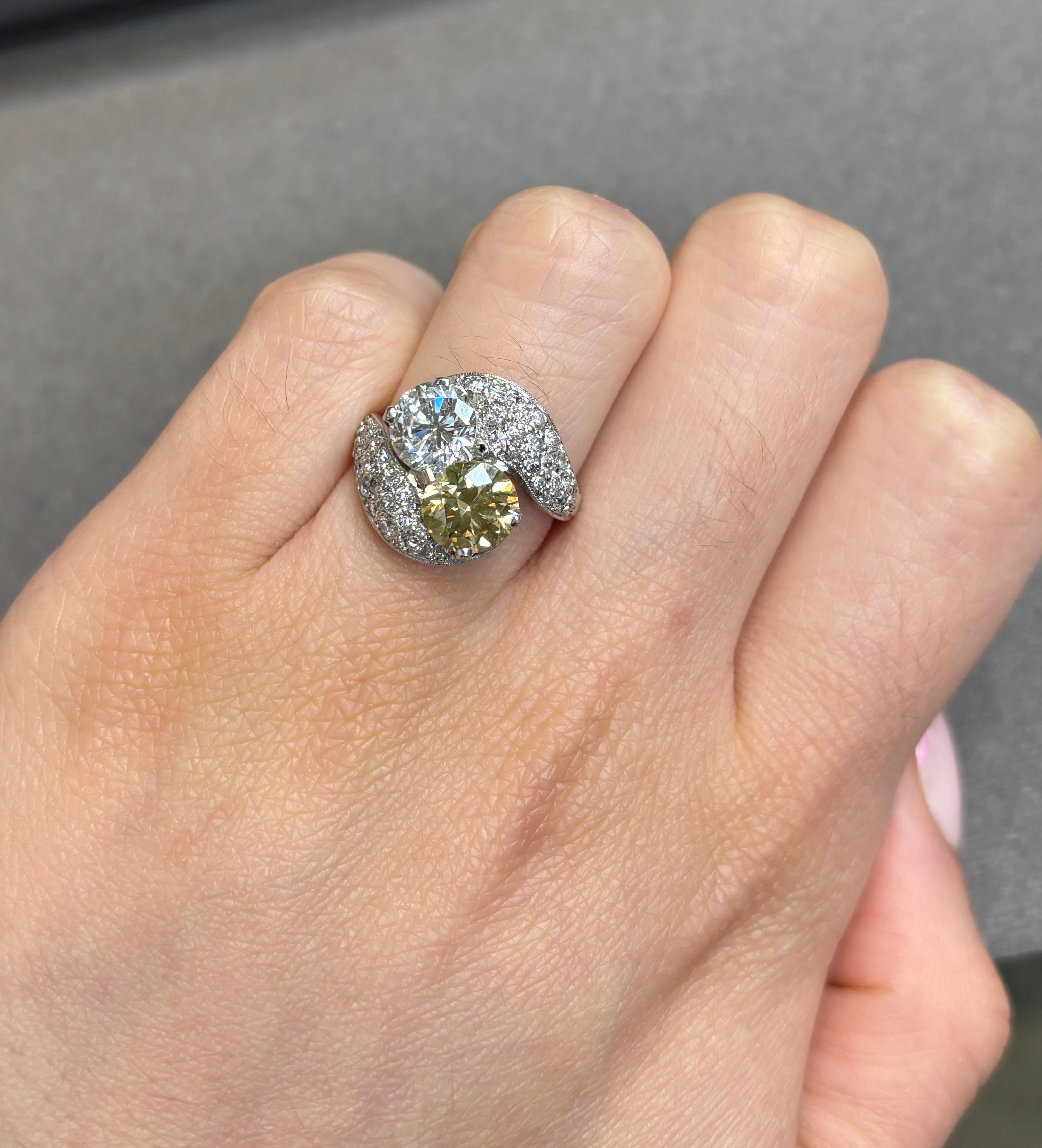 Bague à diamant 