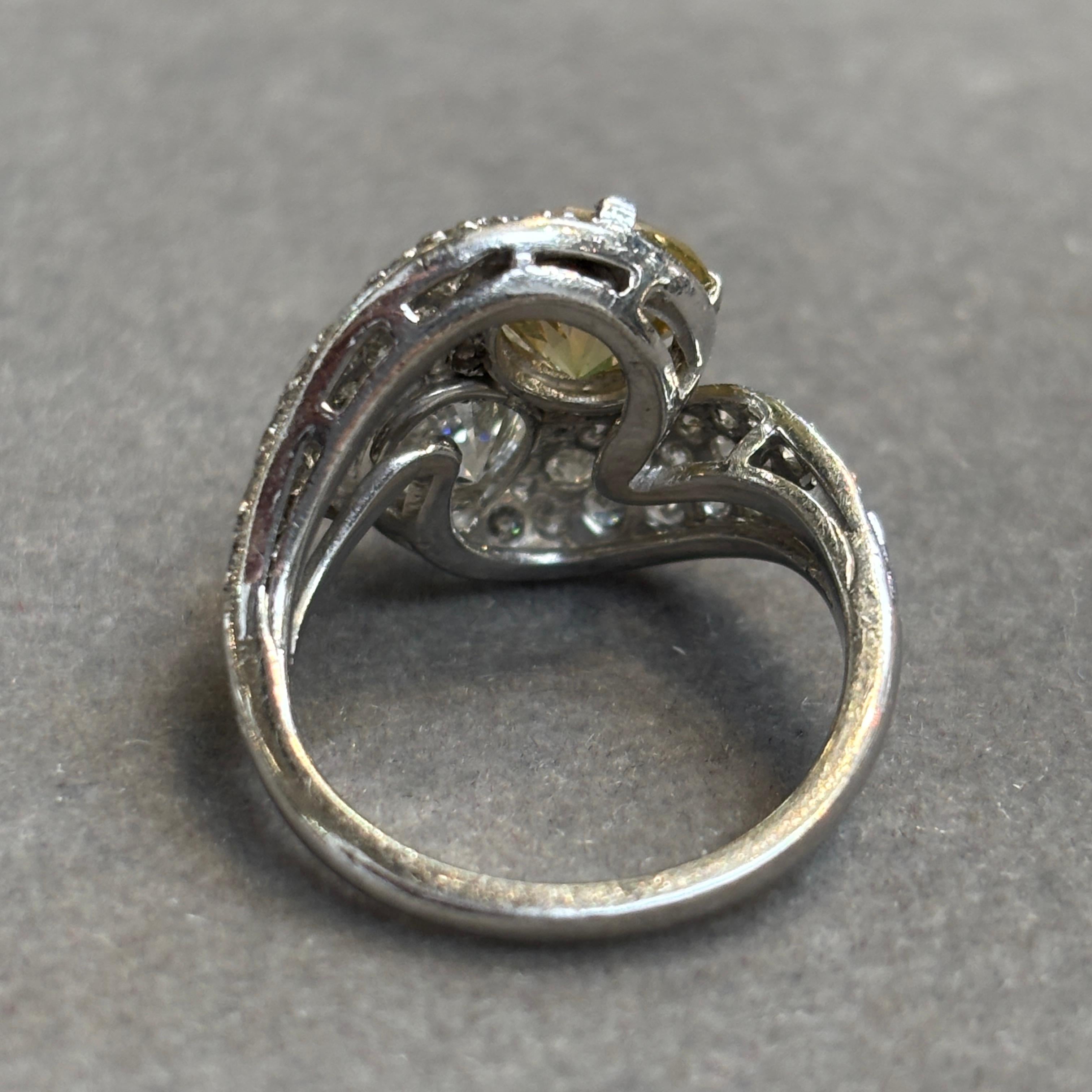 Bague à diamant 