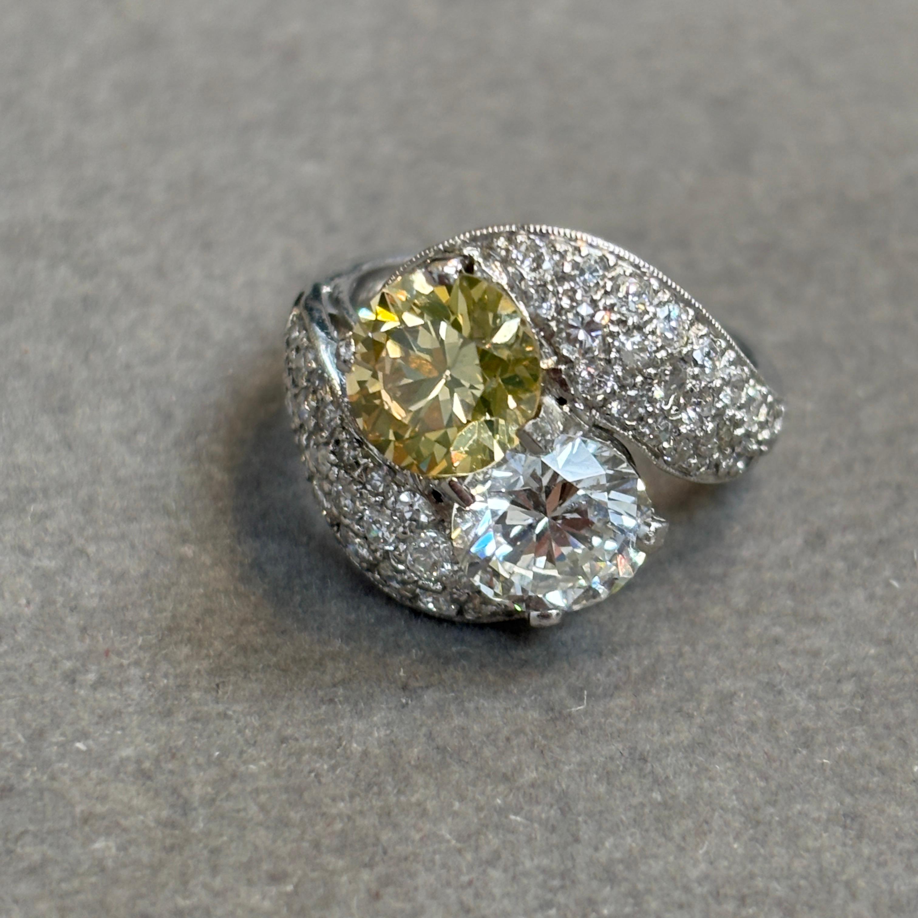 Bague à diamant 