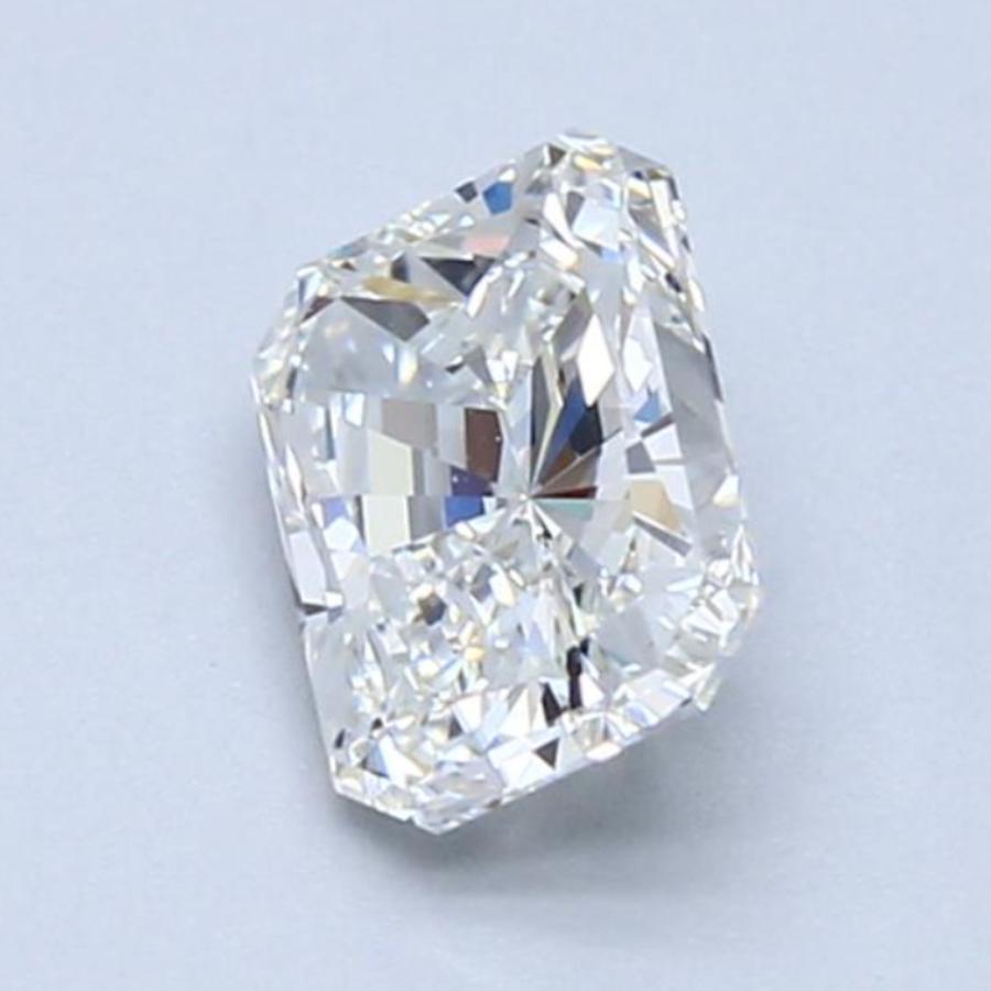 Diamante Natural Suelto Rectangular de Corte Blanco Certificado GIA de 1,50 Quilates Corte radiante en venta