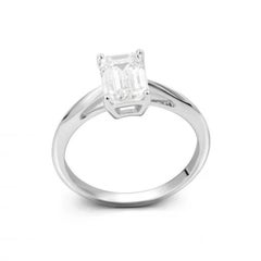 GIA Classic 1, 5 ct Diamond 18K Gold Ring for Her