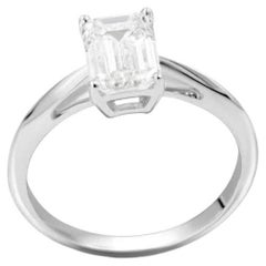 GIA Classic 1, 5 ct Diamond 18K Gold Ring for Her