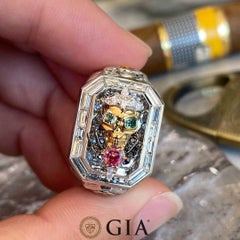 GIA Custom Unique Mens Ring - Eze Jewelry