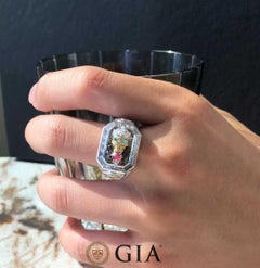 GIA Custom Unique Mens Ring - Eze Jewelry