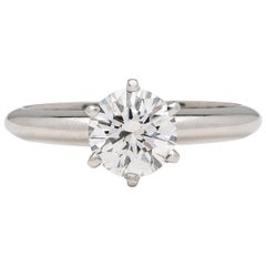 GIA D/VS2 1.02 Carat Solitaire Engagement Ring