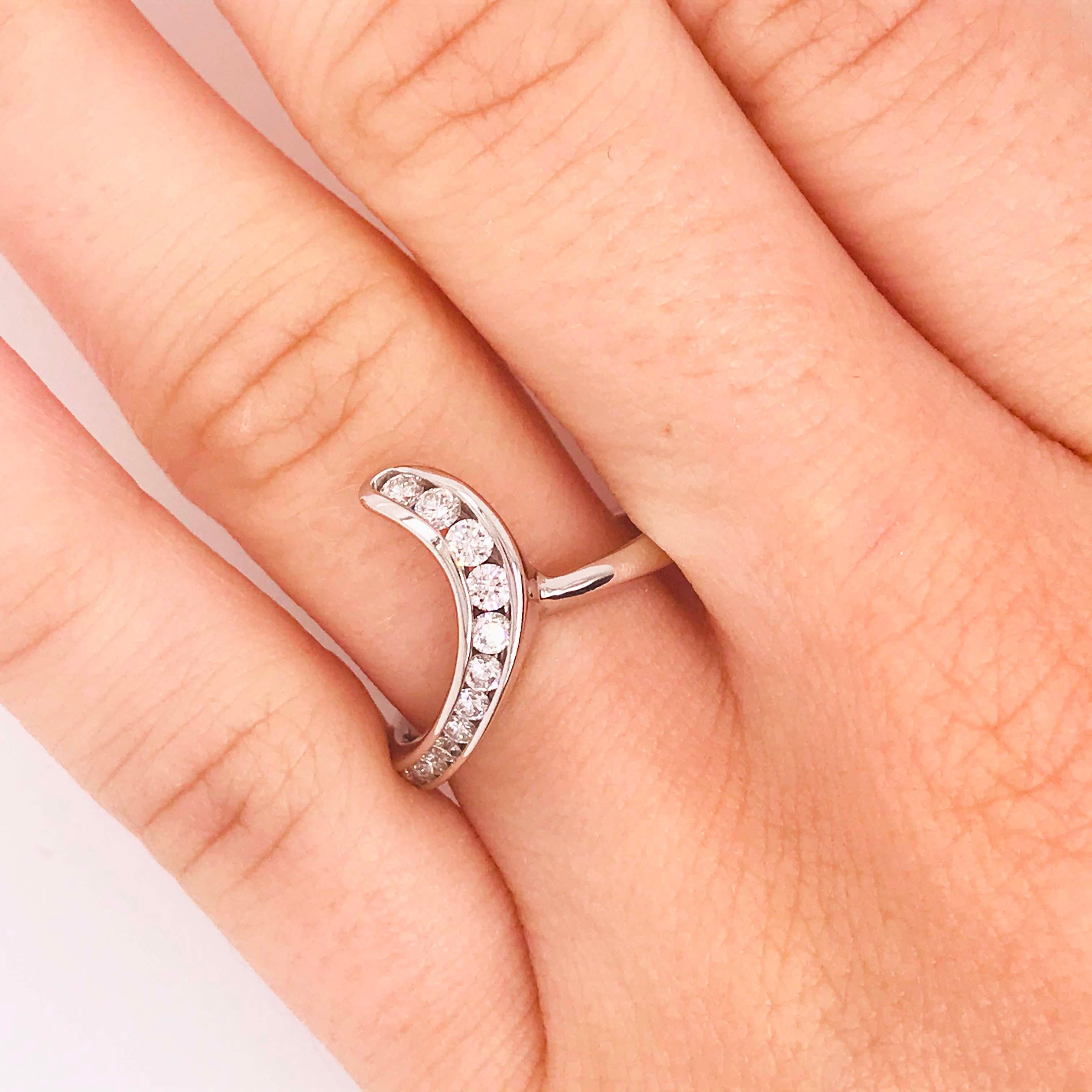 GIA Diamond 2 Carat Solitaire & Diamond Wrap Band Rose & White Gold Wedding Set en vente 3