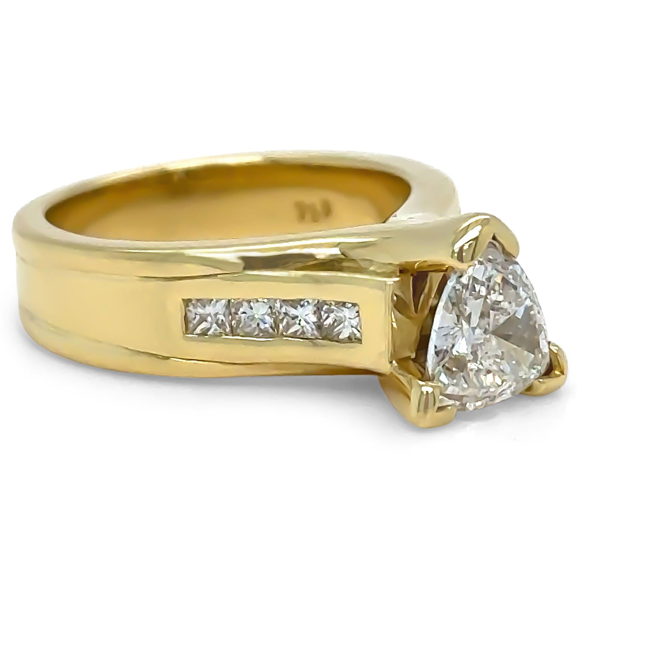 Brilliant Cut GIA Diamond Engagement Ring 1.35ct