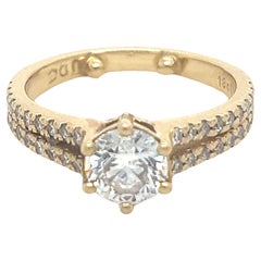 Used GIA Diamond Engagement Ring 1.40ct