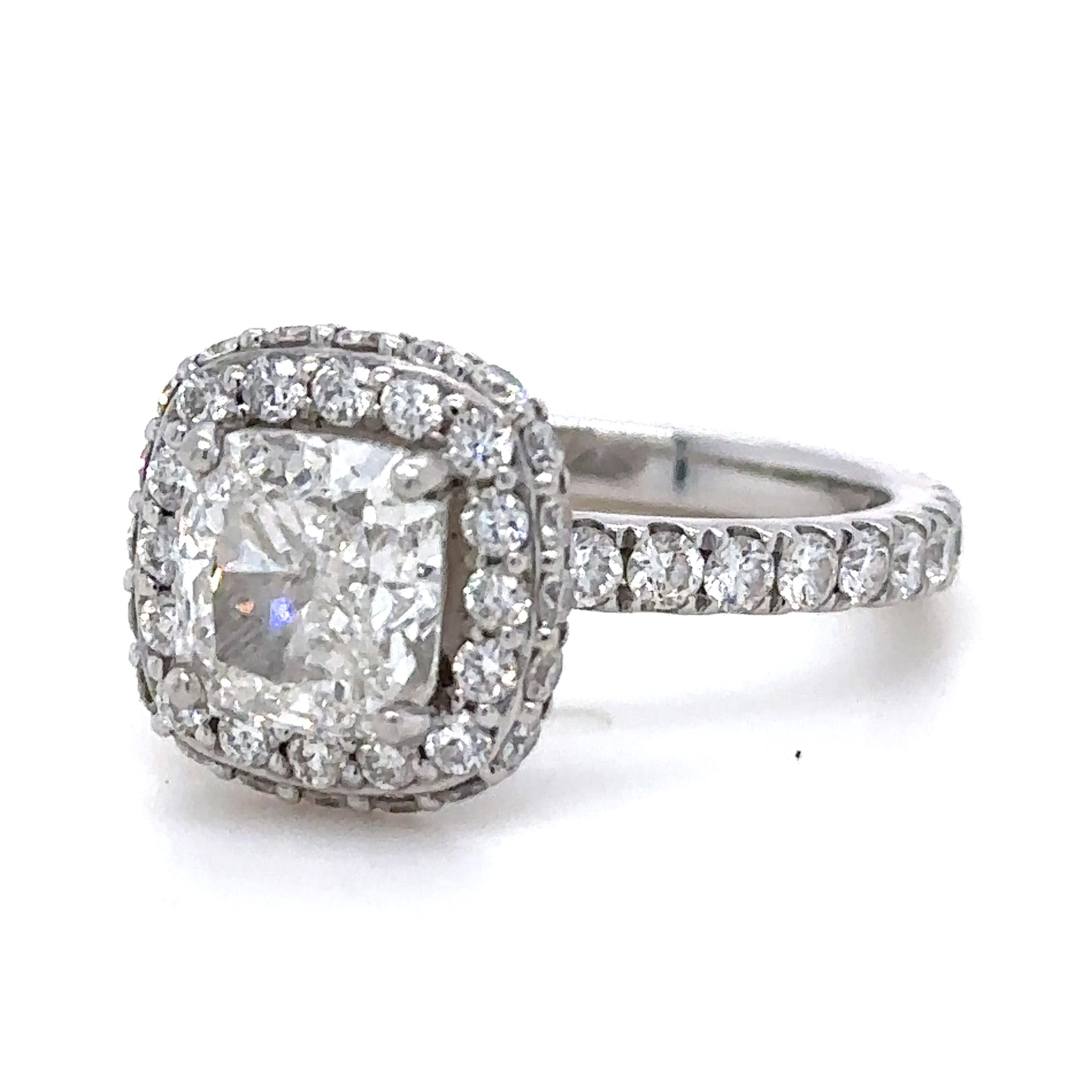 GIA Diamond Ring 3.37ct 2