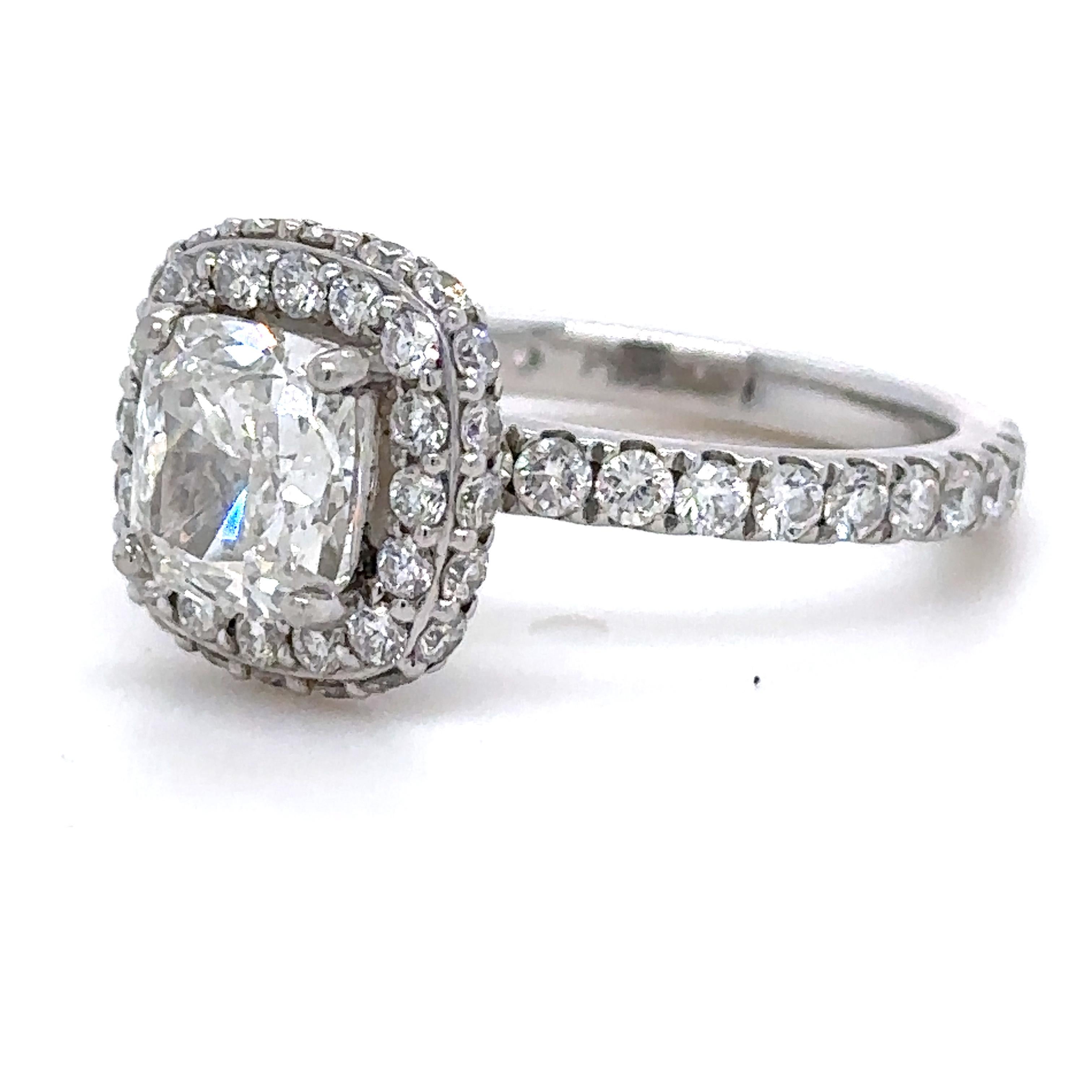 GIA Diamond Ring 3.37ct 3