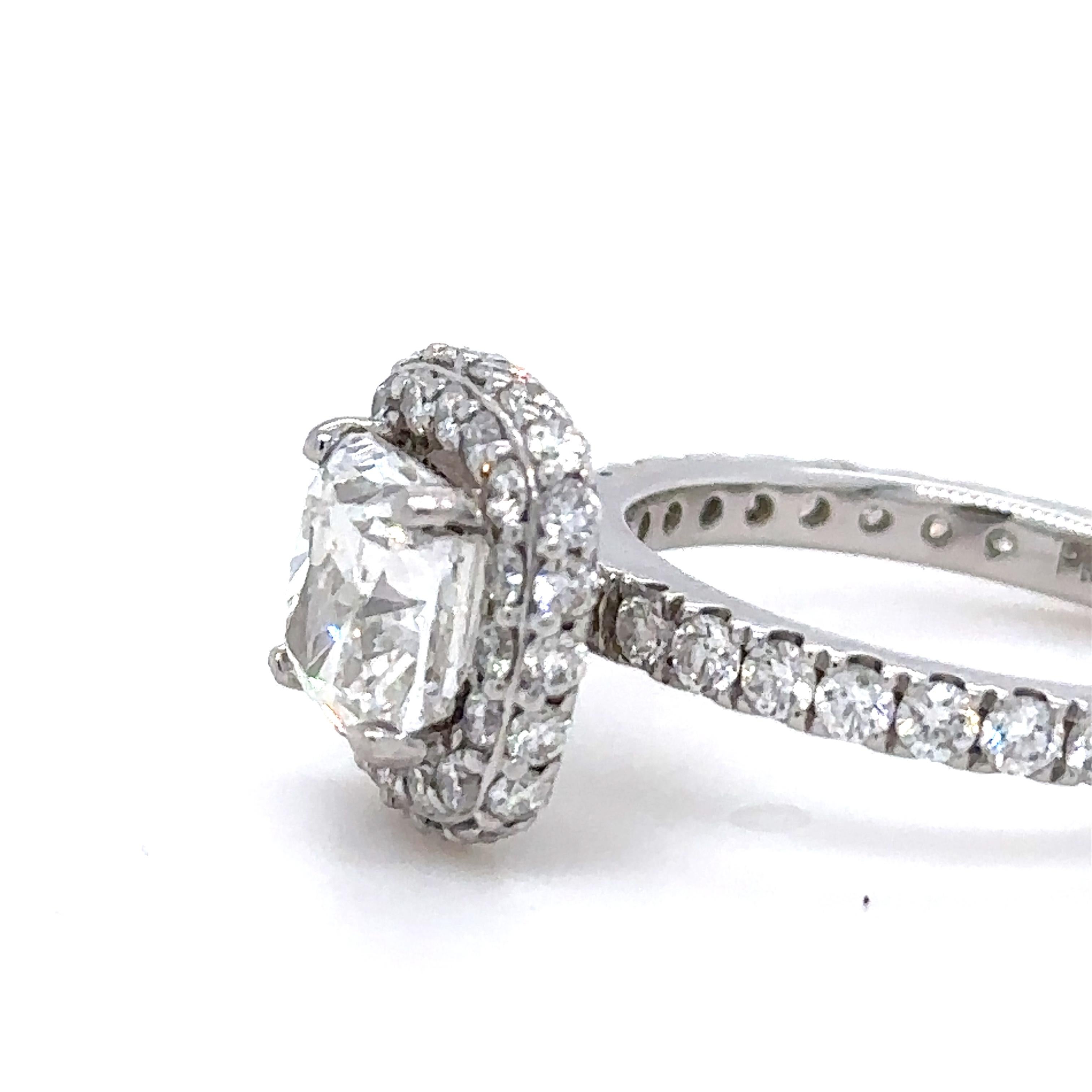 GIA Diamond Ring 3.37ct 5