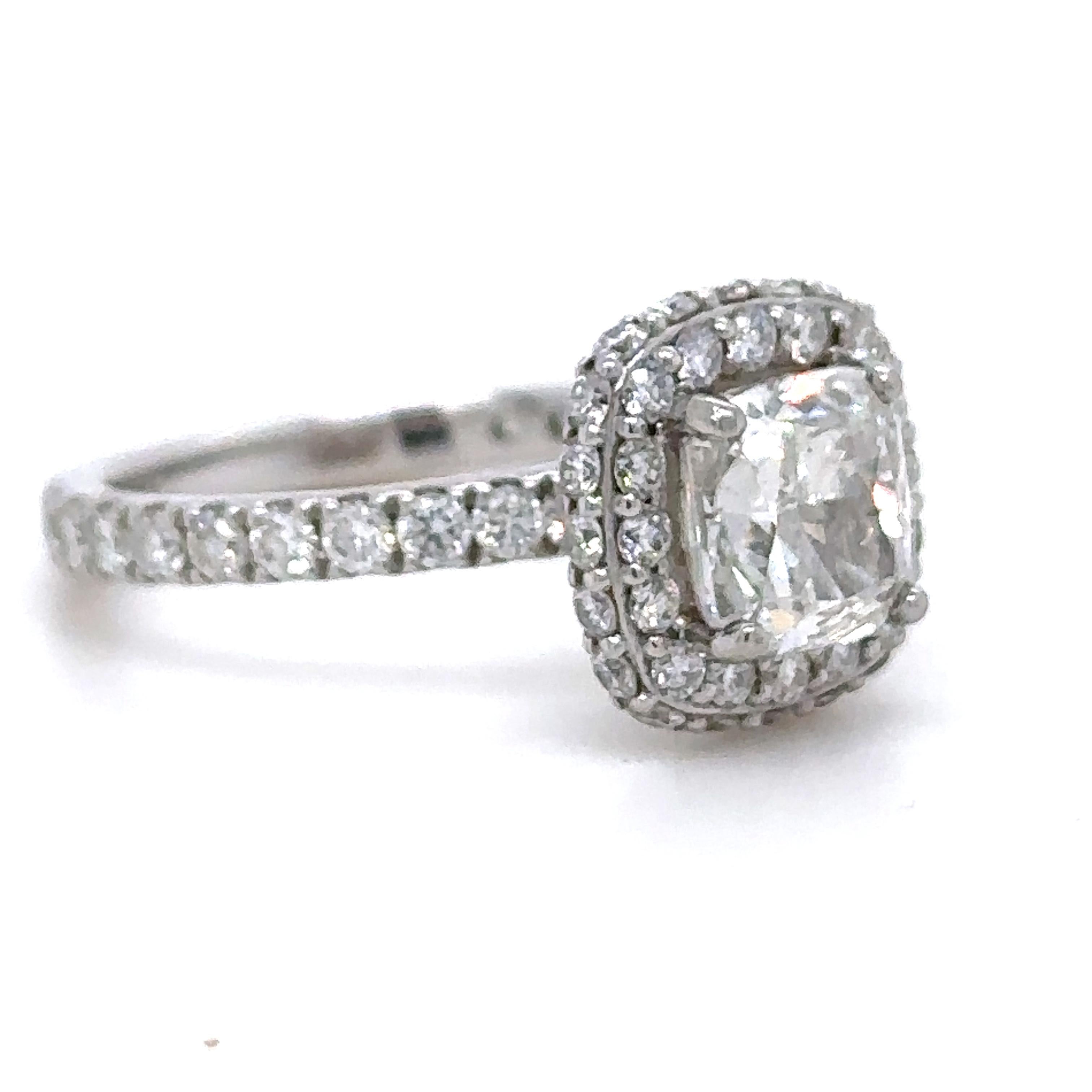 GIA Diamond Ring 3.37ct 1