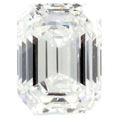 GIA Emerald Natural Diamond 1.60ct F/VS1 Loose GIA XX $2000 Credit, Inscription