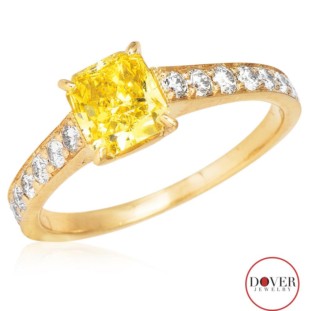 graff yellow diamond ring price