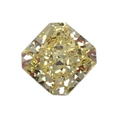 GIA Intense Yellow 2.20 Carat Radiant Cut Diamond