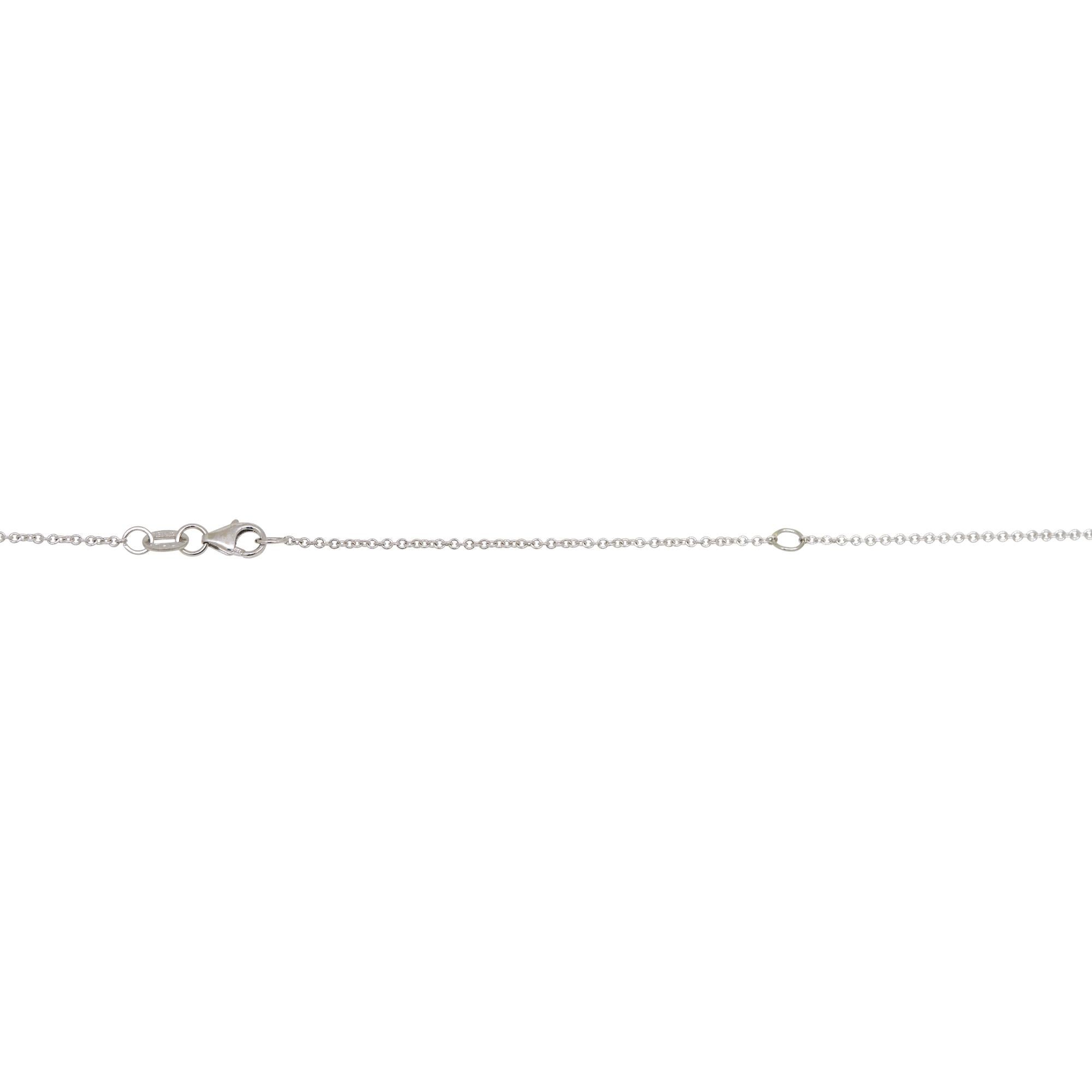 Collier flottant en or 18 carats avec diamants naturels en forme de cœur de 1,01 carat certifiés GIA Pour femmes en vente