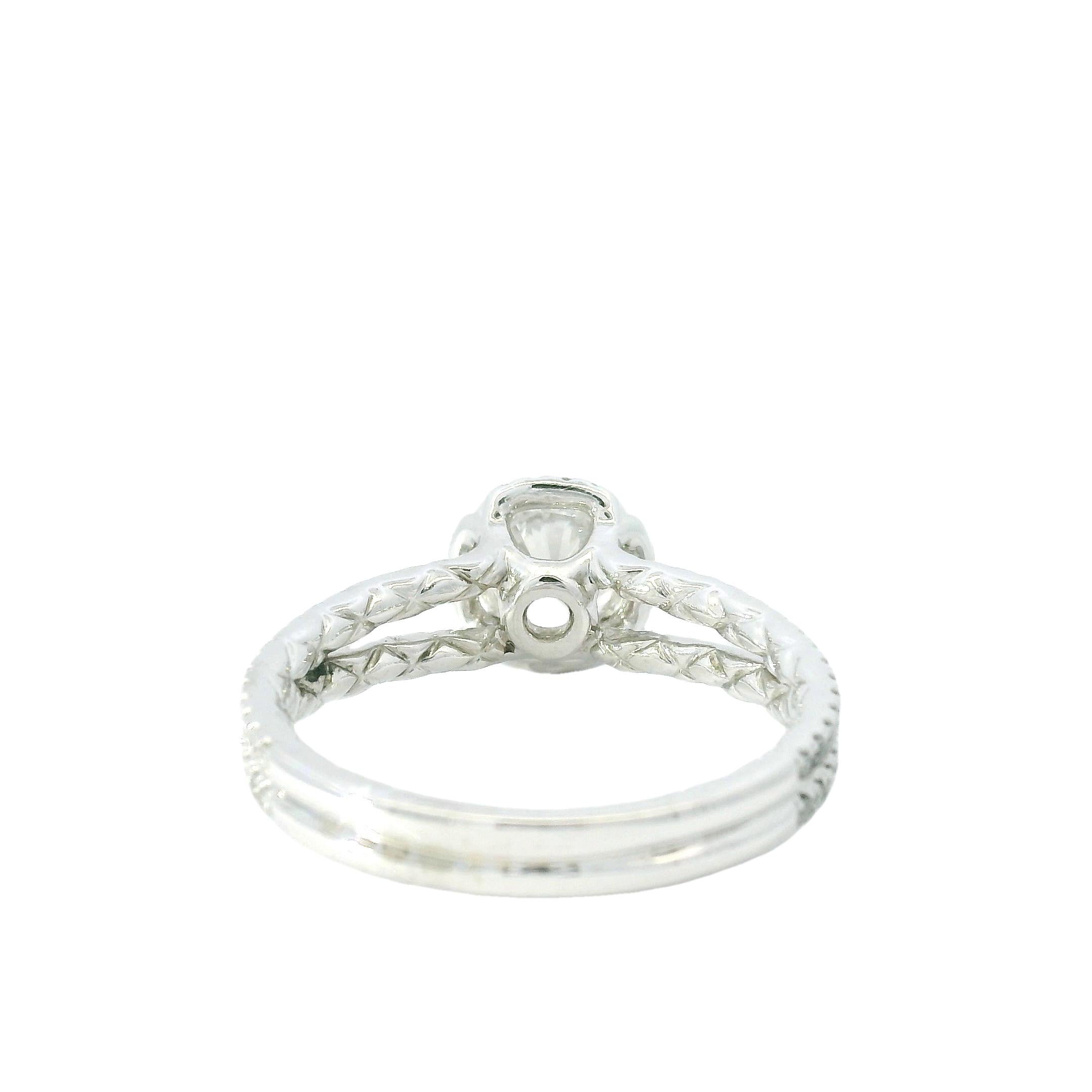 GIA Graded Natural 1.01 Carat Round Brilliante Diamond (Diamond Only) En stock Excellent état - En vente à Boca Raton, FL