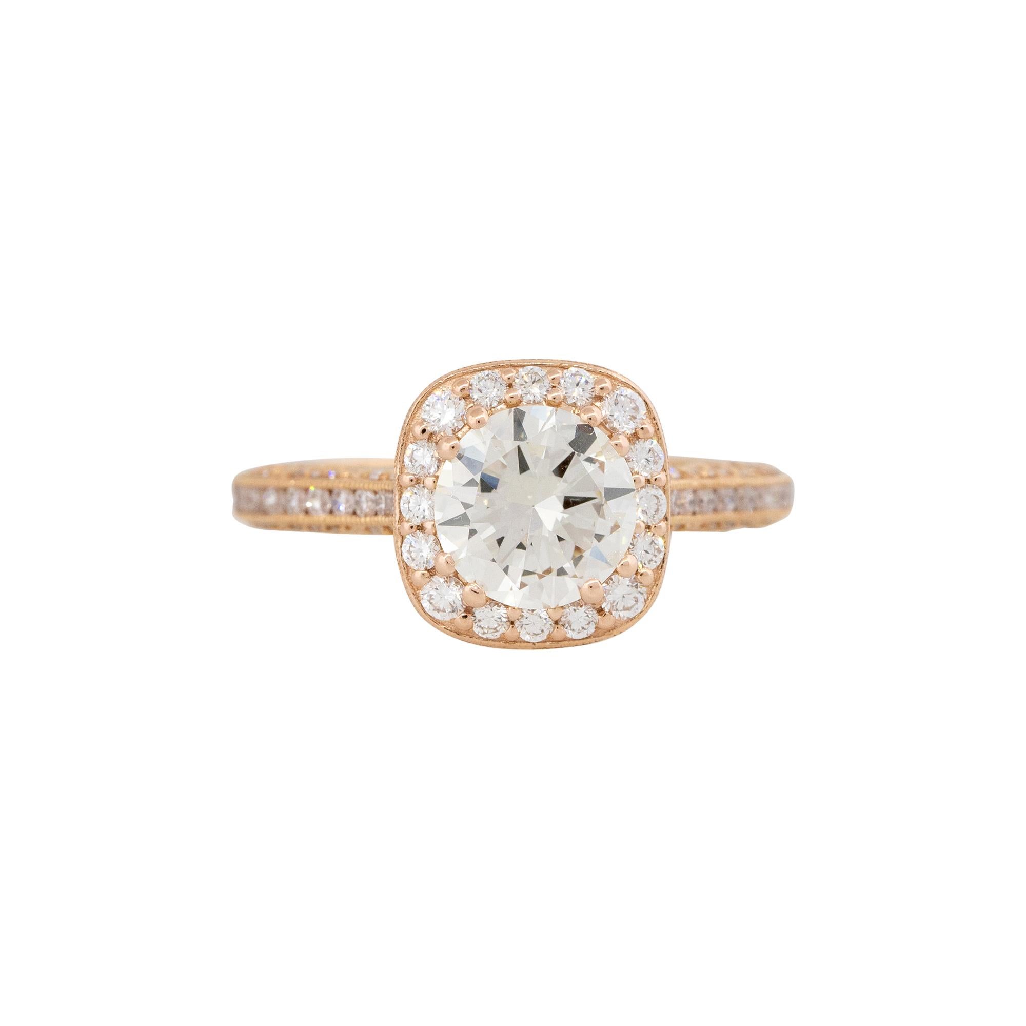 GIA Natural 1.63 Carat Round Brilliant Diamond 18 Karat Engagement Ring In Stock

The Gemological Institute of America (GIA) grades diamonds for their weight, color, clarity, cut, and many other characteristics. GIA is known for its strict grading