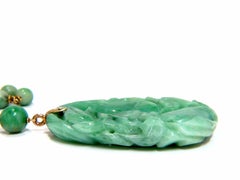 GIA Natural 210 Carat Jade Bead Necklace and No Enhancements*