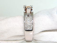 Bague en diamant GIA Nature Fancy Orange Brown 2.05 Carat 14 Karat Tension Float*