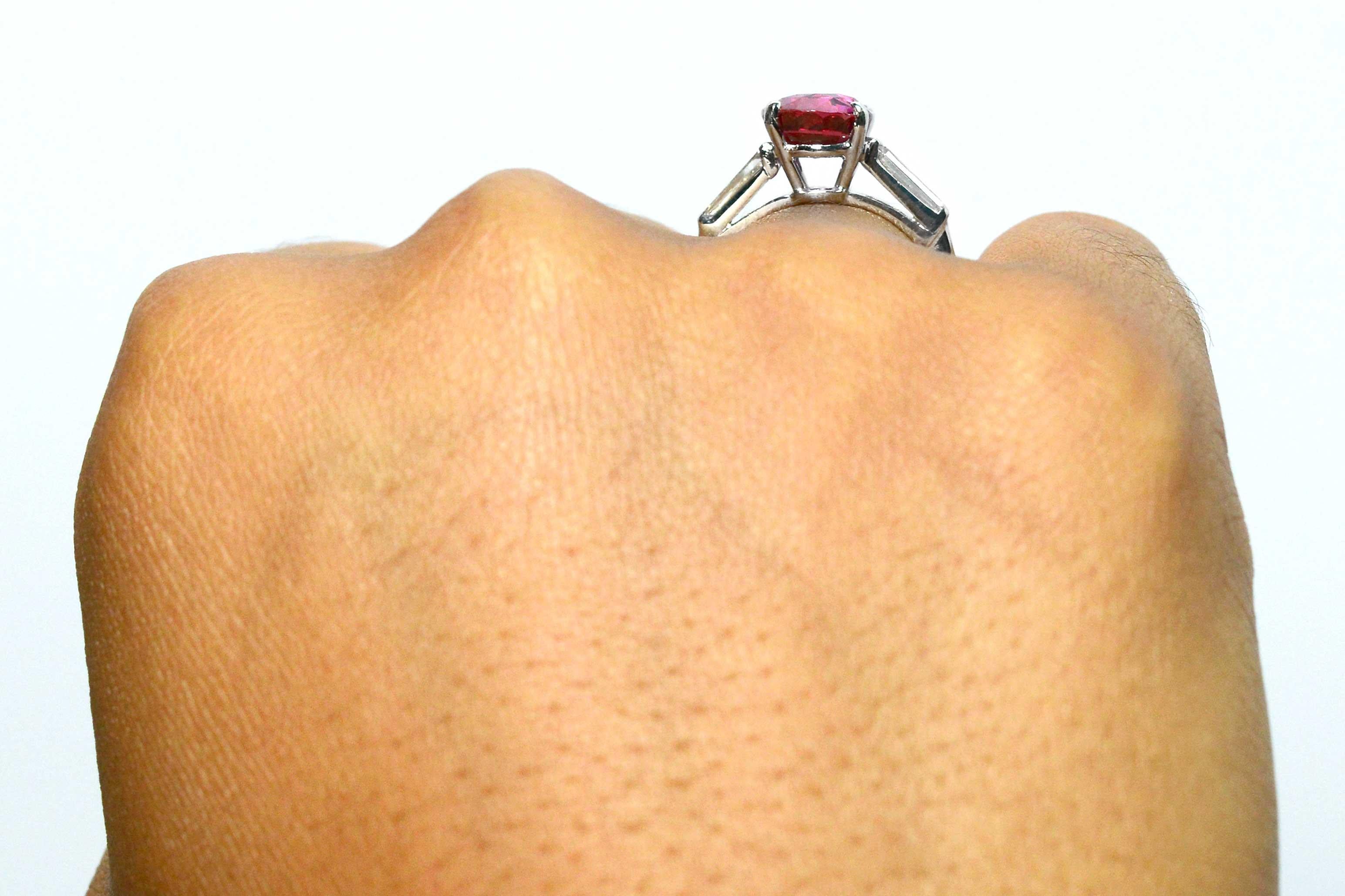 4 stone diamond engagement ring