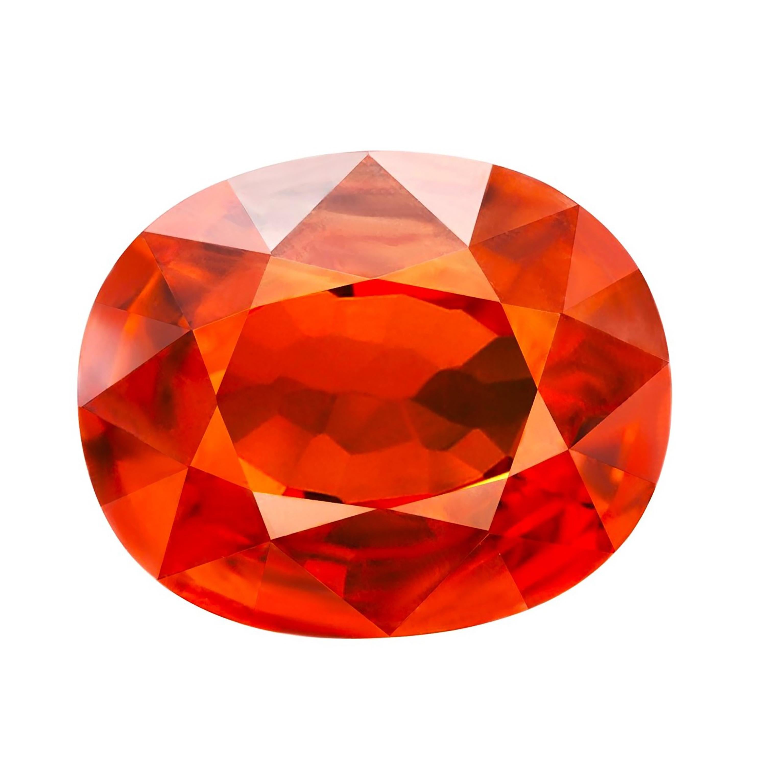 is garnet transparent