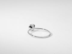 GIA Certified 1ct Round-Cut Diamond Solitaire Engagement Ring in 18K White Gold