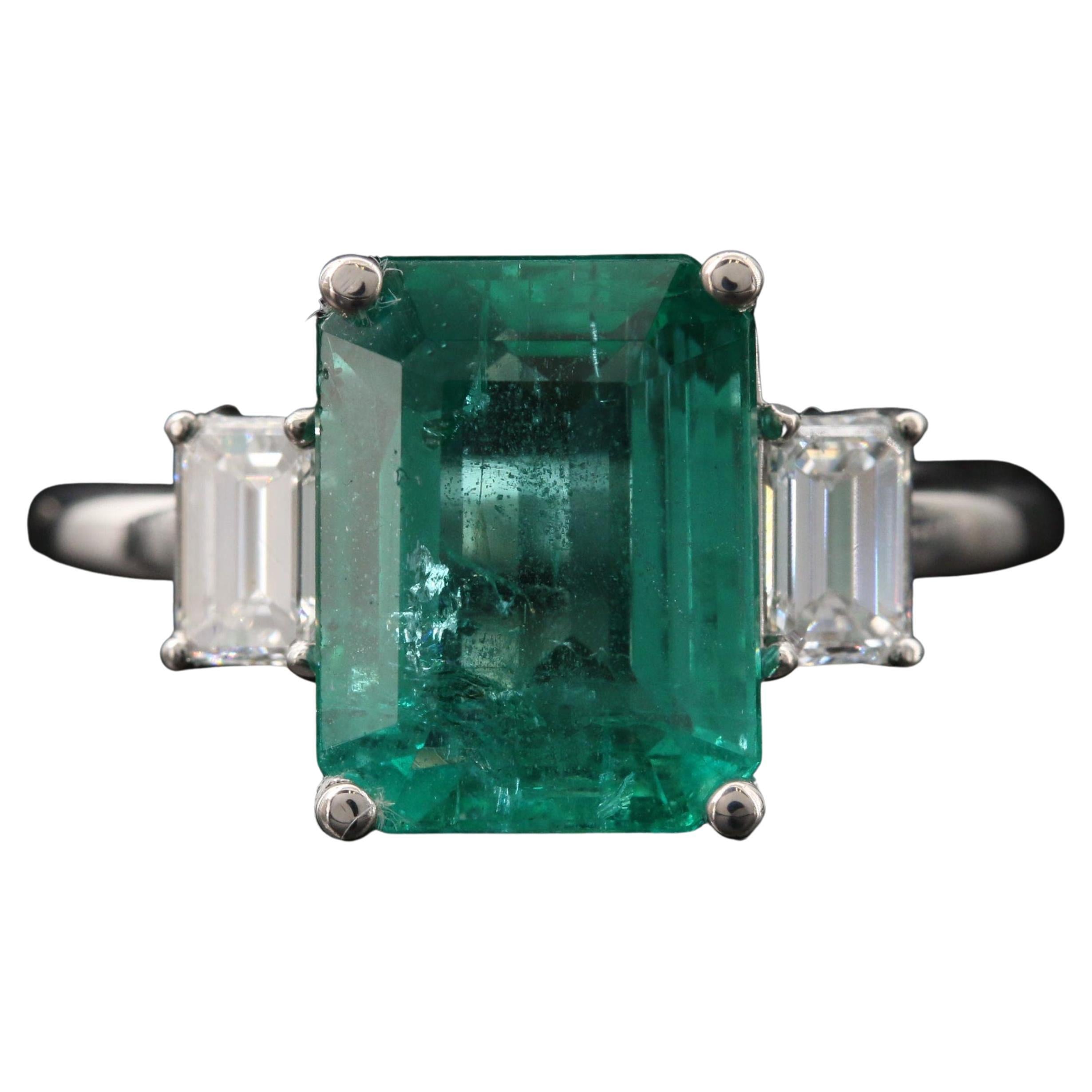 Antique Indian Gold Ring with Diamond and Emerald at 1stDibs | antique ...