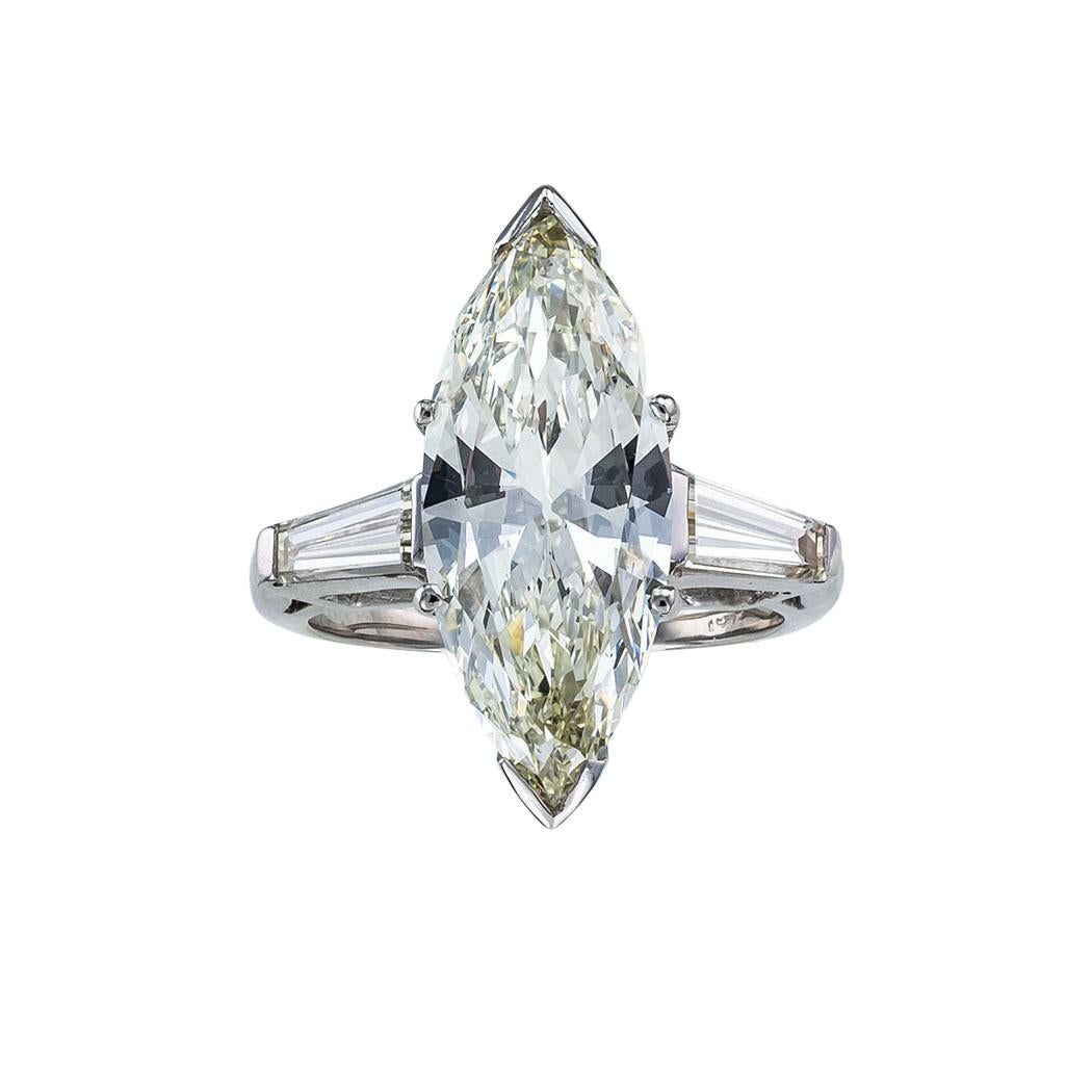 4 carat marquise diamond ring
