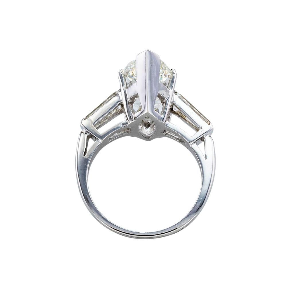 4 carat diamond marquise ring