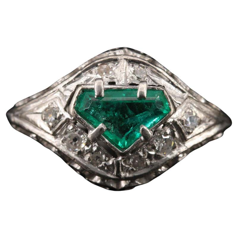 Shield Set Rings Gold Shield Ring For Sale at 1stDibs