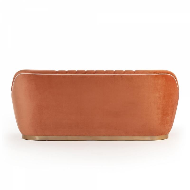 Sofá Gia y sillón Two Bisou tela COM Moderno de mediados de siglo en venta
