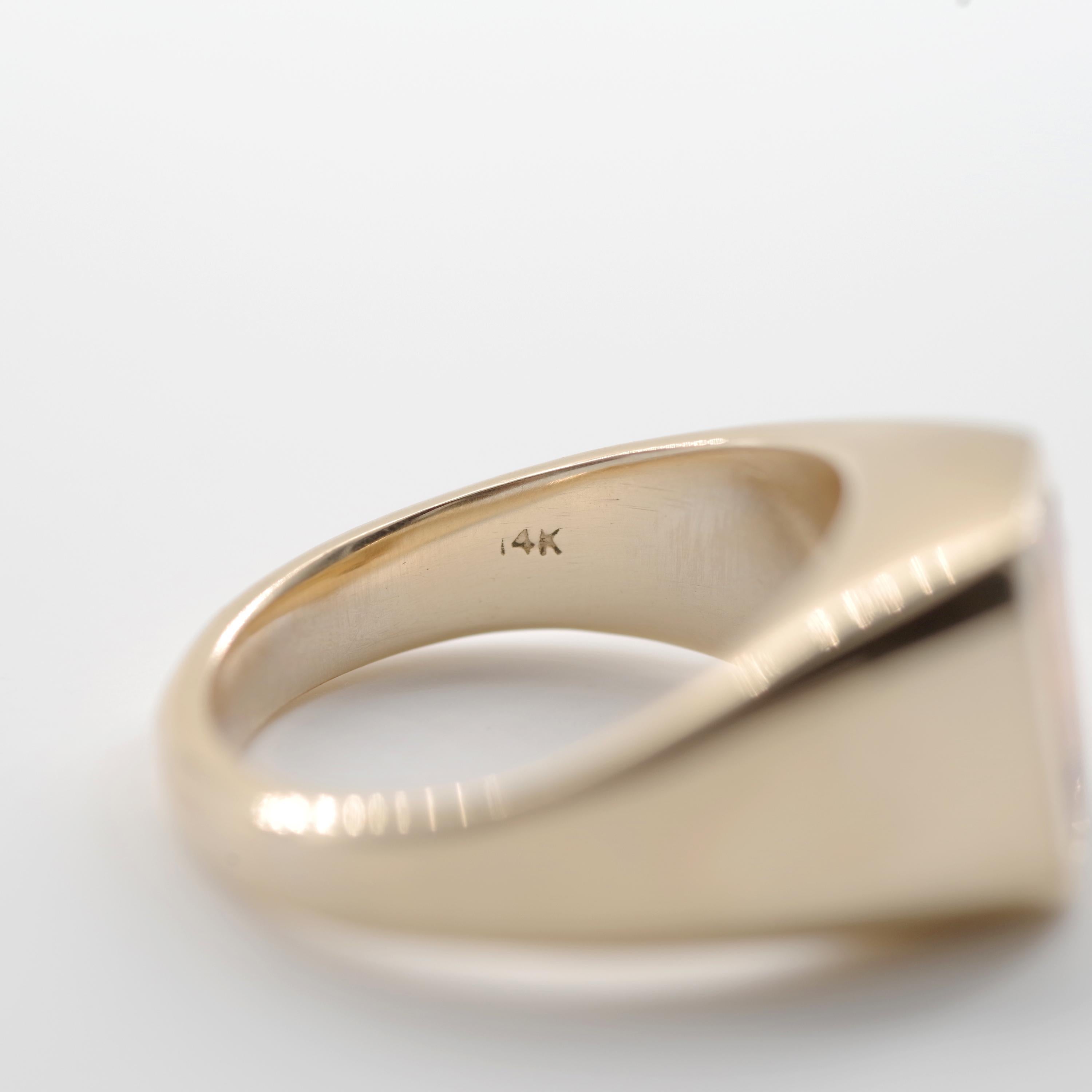 Contemporary Mandarin Garnet Ring GIA Certified
