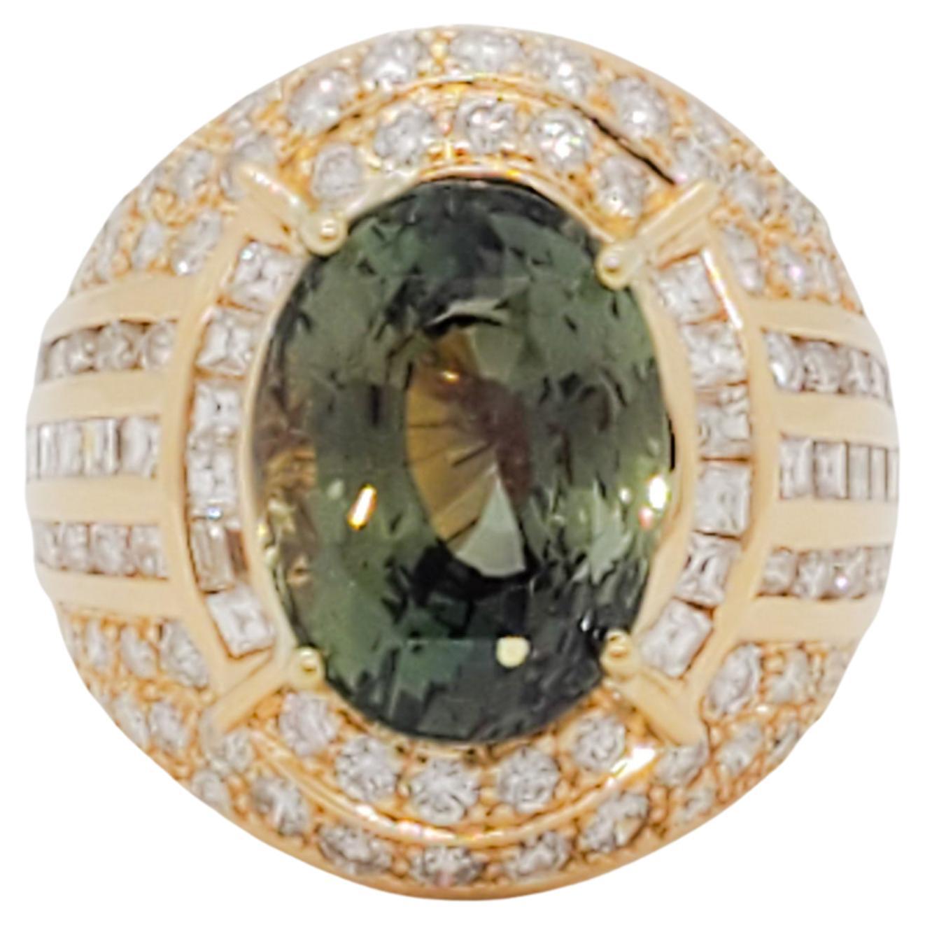 Sri Lankan Antique Moonstone and Pearl Handmade Victorian Ring at