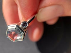 GIA Unheated Montana Sapphire Brazilian Alexandrite Platinum Engagement Ring