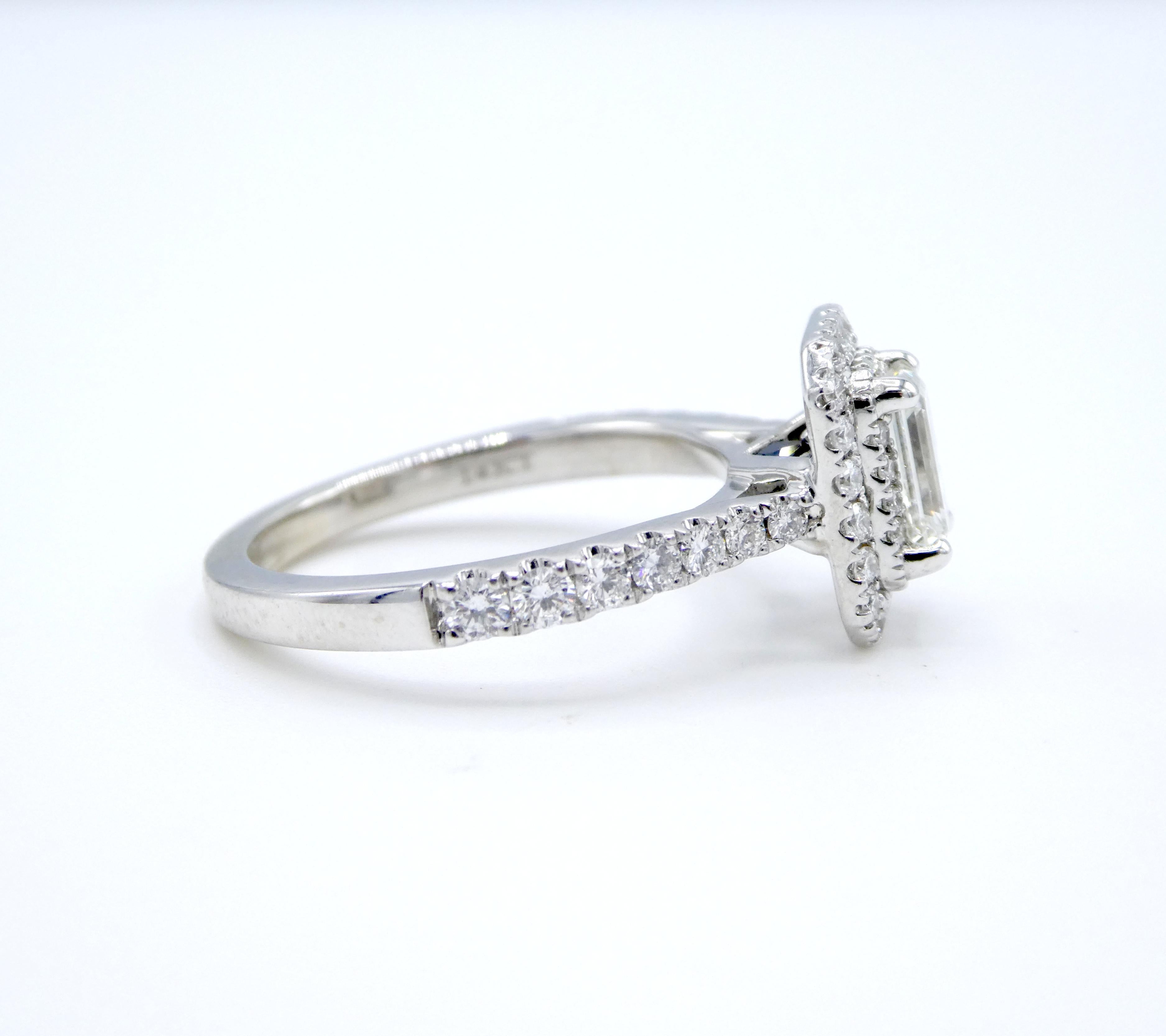 vera wang emerald cut engagement rings