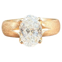 GIA Zertifizierter 1.50 Carat Diamant Verlobungsring