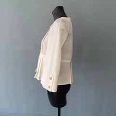Chanel CC logo shirt jacket like new