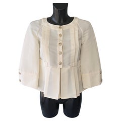 Chanel CC logo camisa chaqueta como nuevo